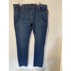 LVPL by Liverpool Modern Straight Mens Blue Jeans NWT 40x32
